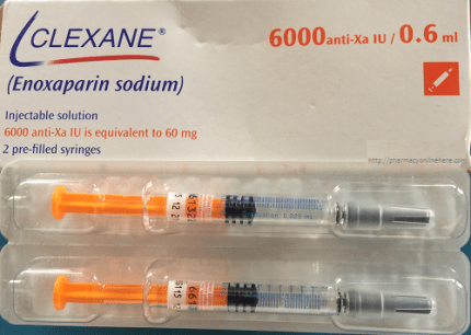 Clexane Injections 40mg 60mg 80mg inj uses dosage side effects price