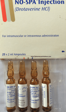 No Spa Tablets Injections Uses Dosage Side Effects