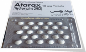 Atarax 10 MG 25 MG Tablets Syrups Uses Dosage Side Effects