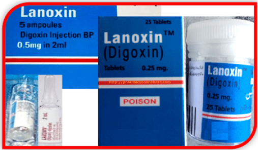 Lanoxin (Digoxin) Tablets Injection Uses, Dosage, Side Effects Benefits Formula Ingredients Price Details