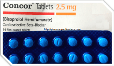 Concor Tablets (Bisoprolol) 2.5 MG 5MG 10MG Uses Dosage Side Effects Price