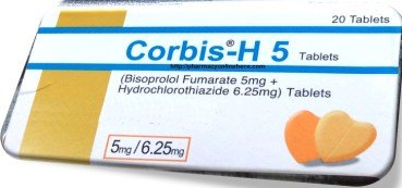 Corbis Tablets Bisoprolol 2.5MG, 5MG, 10MG Uses Dosage Side Effects Benefits Formula Ingredients Price