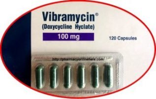 Vibramycin Tablets 100 MG, 200 MG Syrup Uses Dosage Administration Side Effects Benefits Formula Ingredients Price Details