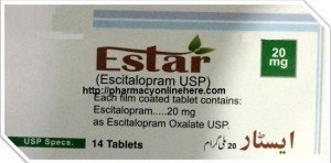 Estar Escitalopram Tablets 5 MG 10 MG 20 MG Uses Dosage Side Effects Price