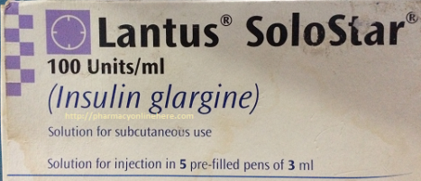 Lantus Solostar (Insulin Glargine) Pen Dosage, Uses, Side Effects, Overdosage