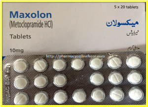 Maxolon Tablets Syrup Injection (Metoclopramide) Uses, Dosage, Side Effects